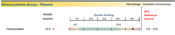 Homocystein Assay result